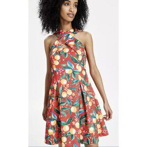 Vince Camuto $158 Size 20W Fruit Summer Midi Dress NWT